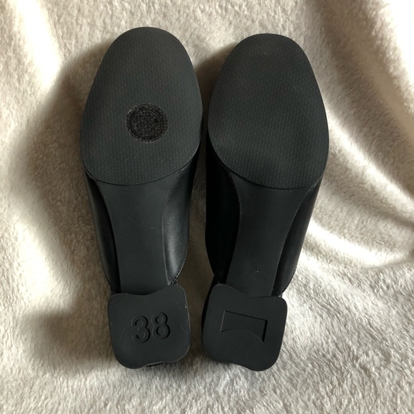 Camper Katie black slip on slide on mule shoes - Picture 5 of 11